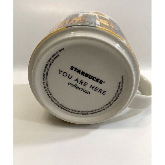 Starbucks Pittsburgh Cup Mug You Are Here Collection Pennsylvania 2016 - Picture 6 of 9